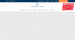 Desktop Screenshot of college.centennial.qc.ca